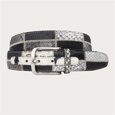 Python leder gürtel