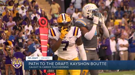 Path To The Draft Lsu Wr Kayshon Boutte