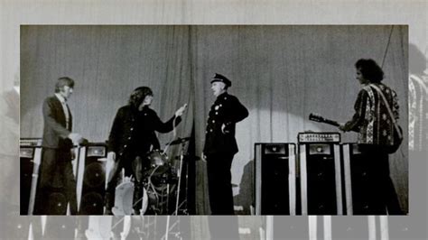 Unforgettable Moment: Jim Morrison's Onstage Arrest Captured in Rare ...