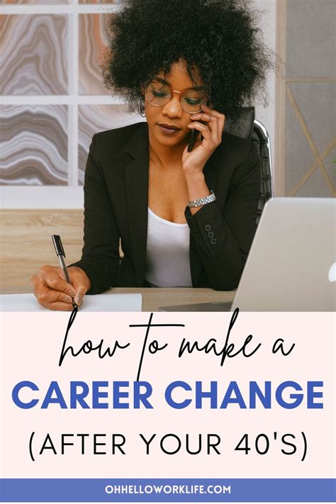 Career Change After 40 How To Prepare Plan And Thrive