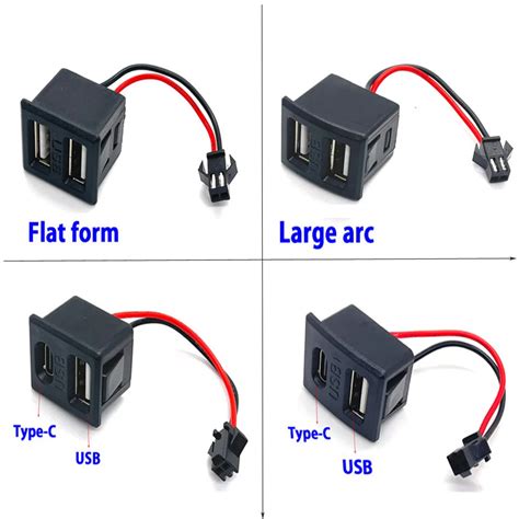 St Cke St Cke Doppels Chicht Usb Buchse Typ C Buchse Eine Weibliche