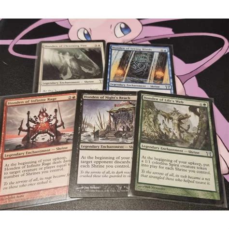 Honden Set 5 สี การ์ด Magic The Gathering ของแท้ จากชุด Champions Of