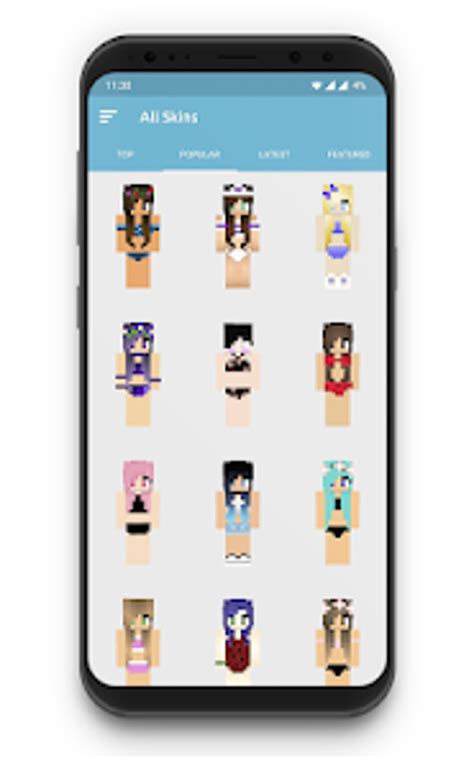 Android Cute Bikini Skins