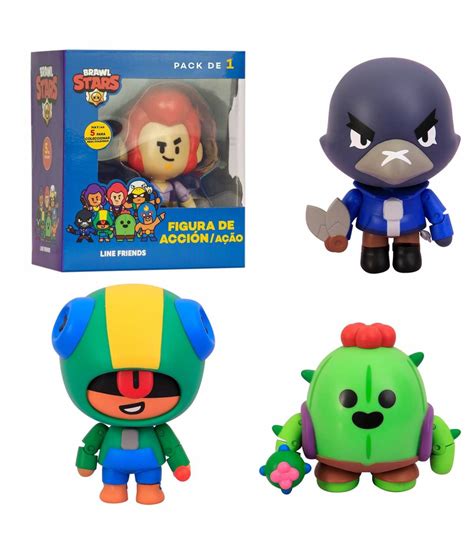 Brawl Stars Figura De Acci N Pack De En Caja Modelo Surtido