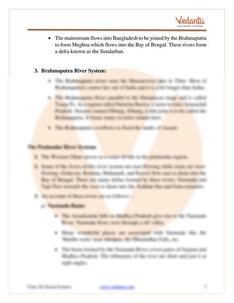 Solution Drainage Class 9 Notes Cbse Geography Chapter 3 Pdf Studypool