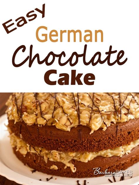 Easy 5 Ingredient German Chocolate Cake Recipe Easy German Chocolate Cake Tasty Chocolate