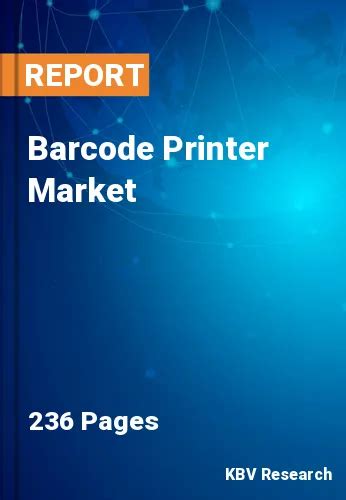 Barcode Printer Market Size Growth Forecast To