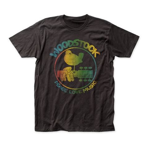 Woodstock Colorful Logo T Shirt Shop The Woodstock Official Store