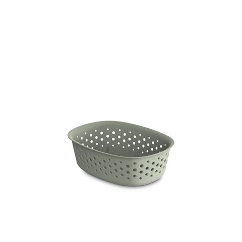 Openstore Basket Sage Green Orplast