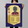 Personalised FIFA Card Poster Custom FIFA Ultimate Team Card