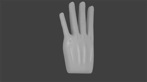 Hand Free 3D Models Blender - .blend download - Free3D