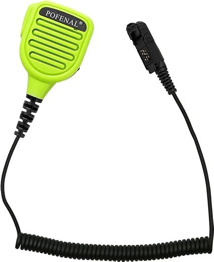 Amazon POFENAL Water Proof Radio Microphone Remote Shoulder MIC