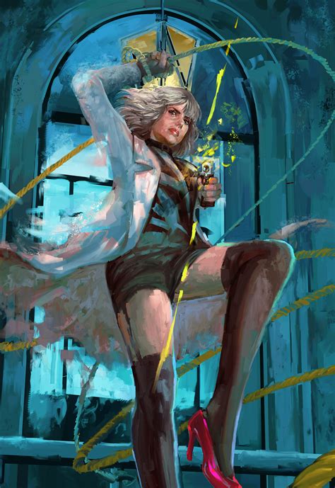 Atomic Blonde On Behance