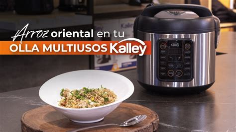 Arroz Oriental En Olla Multiusos Kalley YouTube