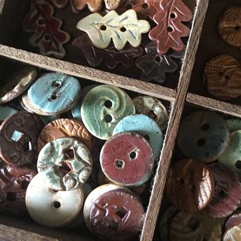 Ceramic Buttons Lucky Dip Wiltshire Ceramic Studio