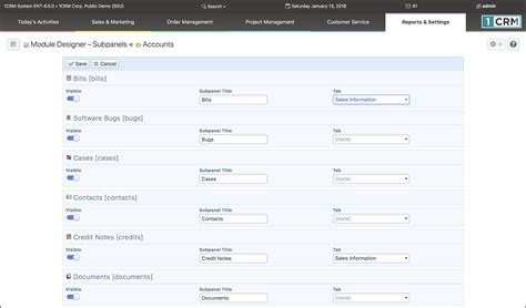 The 1CRM Studio: Driving Better Business Management with a Customizable