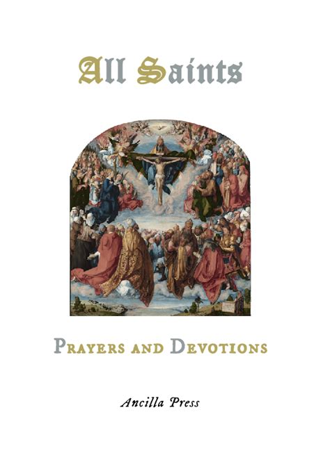 All Saints Prayers And Devotions Hoquessing Creek Trading Company