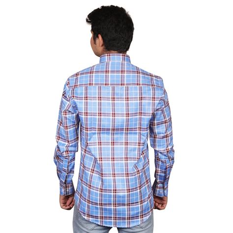 Check Cotton Mens Plain Casual Shirt Full Sleeves At Rs 399 In New Delhi