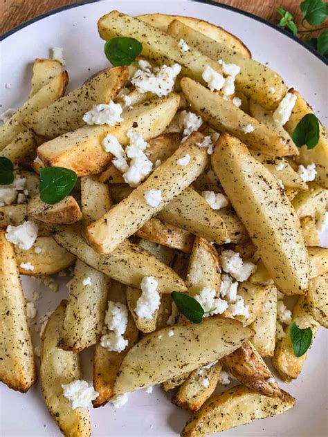 Homemade Fries With Feta Cooking With Ayeh