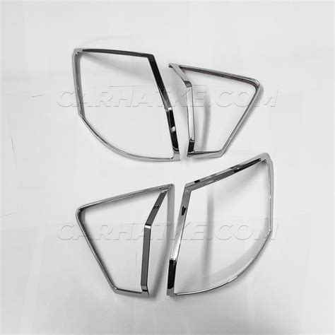 Galio Tata Nexon Onwards Tail Light Chrome Garnish Cover Set Of