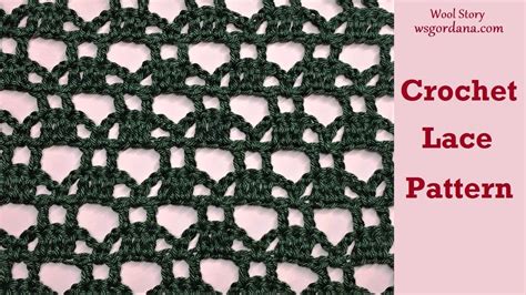 DIY Tutorial Crochet Lace Pattern Heklana Mustra YouTube