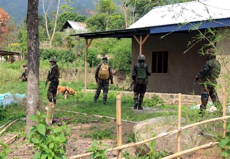 Kuki Militant Camp Burnt After Gunfight In Manipur Rediff India News