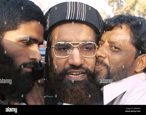 Supporters Maulana Azam Tariq Center The Head Of The Outlawed Pro Taliban Islamic Group Sipah