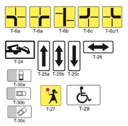 Tabliczki do znaków drogowych