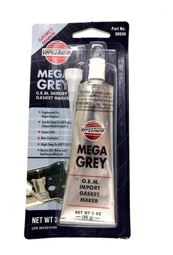 Silicon Gris Mega Grey Alta Temperatura G Original Nuevo Mercadolibre