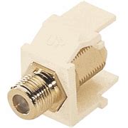 Leviton Pack Of 10 40831 ACP F Type QuickPort Snap In Adapter Coaxial