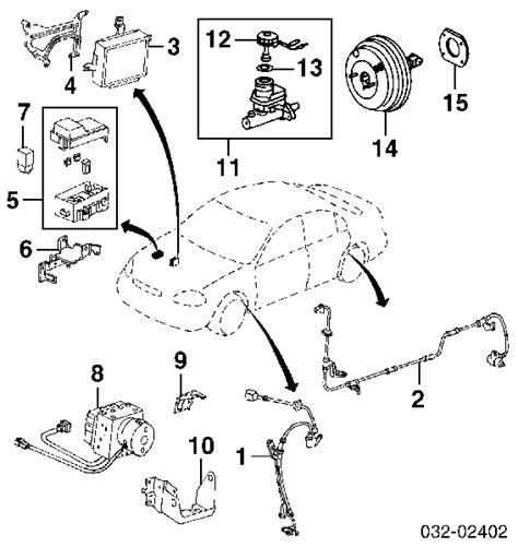 57450S04801 Honda Sensor Abs Delantero Derecho