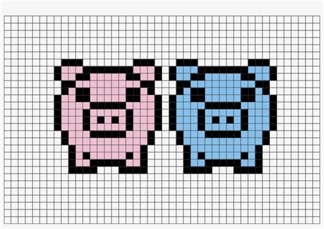 Pig Pixel Art Pixel Art Easy Drawings For Kids Art | Images and Photos ...