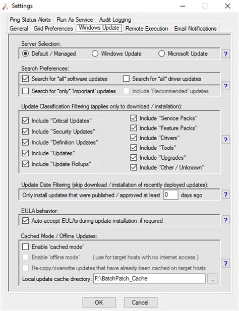 BatchPatch And The Windows Update Control Panel Report A Different