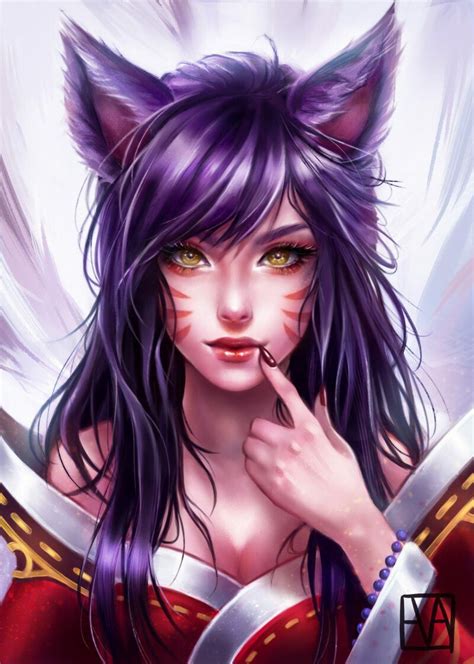 Ahri Sexygirls Leaugeoflegends Realistic Newdawn Lol League Of