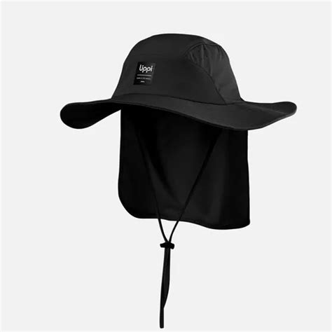 Sombrero Unisex Detachable Quepi Hat Negro Lippi Cuotas Sin Interés