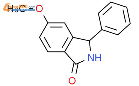 569339 04 4 1H ISOINDOL 1 ONE 2 3 DIHYDRO 5 METHOXY 3 PHENYL CAS号