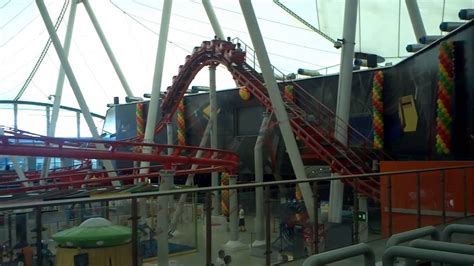 Indoor Roller Coaster At Colombo Shopping Center In Lisbon Portugal