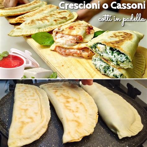 Crescioni O Cassoni Cotti In Padella Ricetta Tipica Romagnola