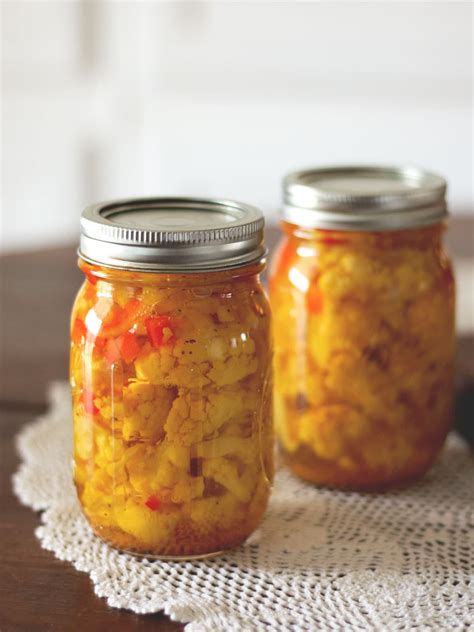 Curry Pickled Cauliflower With Canning Video Cosmopolitan Cornbread