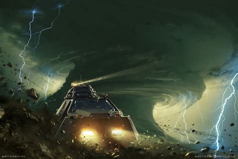 ArtStation - Tornado hunter truck, Sviatoslav Gerasimchuk