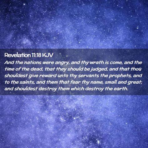 Revelation 1118 Kjv Bible Verse Images