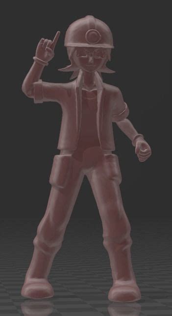 Roark gym leader 3D model 3D printable | CGTrader