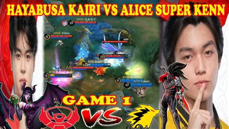 Hayabusa Vs Alice Siapakah Yang Lebih Kuat Grand Final Esl Btr Vs