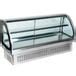 Vollrath Curved Glass Drop In Refrigerated Countertop Display