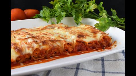 Canelones De Pollo Casero Y F Ciles Youtube