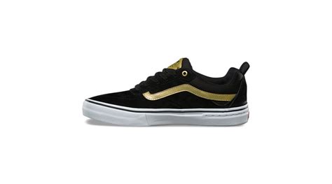 Vans Kyle Walker Pro Shoes Blackmetallic Gold Skateshop