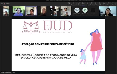 Ejud Inicia Curso Atua O Sob Perspectiva De G Nero Como Garantia Do