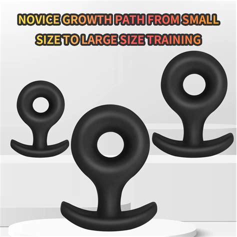 Silicone Circle Buttplug Sex Toys For Women Men Masturbator Anal Dilation Anchor Base Anal Plug