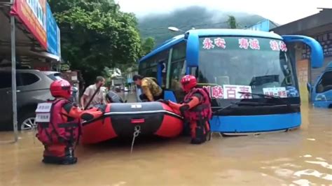 Las Inundaciones En El Sureste De China Obligan A Evacuar A 27 000 Personas