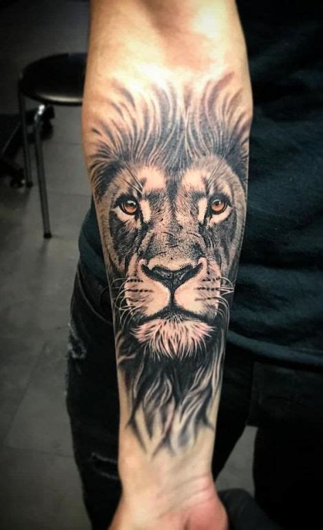 Lion Tattoo For Forearm Katalay Net